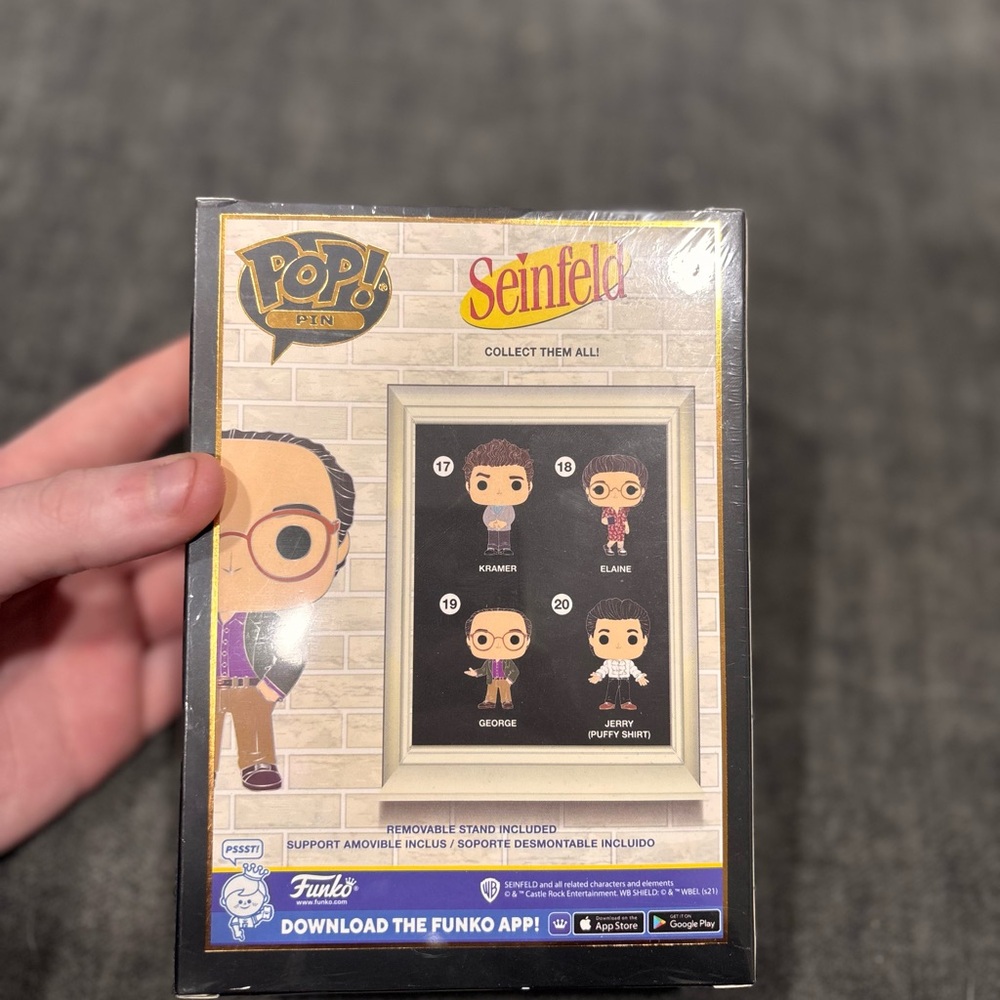 Seinfeld George Pop! Pin - Picture 4 of 5
